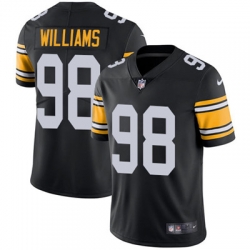 Nike Steelers #98 Vince Williams Black Alternate Mens Stitched NFL Vapor Untouchable Limited Jersey Nike Steelers #98 Vince Williams Black Alternate Mens Stitched NFL Vapor Untouchable Limited Jersey