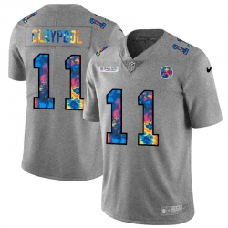 Pittsburgh Steelers 11 Chase Claypool Men Nike Multi Color 2020 NFL Crucial Catch NFL Jersey Greyheather Pittsburgh Steelers 11 Chase Claypool Men Nike Multi Color 2020 NFL Crucial Catch NFL Jersey Greyheather