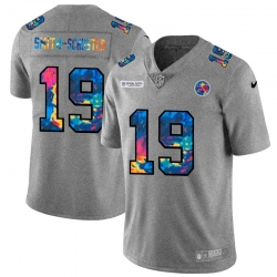 Pittsburgh Steelers 19 JuJu Smith Schuster Men Nike Multi Color 2020 NFL Crucial Catch NFL Jersey Greyheather Pittsburgh Steelers 19 JuJu Smith Schuster Men Nike Multi Color 2020 NFL Crucial Catch NFL Jersey Greyheather