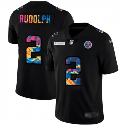 Pittsburgh Steelers 2 Mason Rudolph Men Nike Multi Color Black 2020 NFL Crucial Catch Vapor Untouchable Limited Jersey Pittsburgh Steelers 2 Mason Rudolph Men Nike Multi Color Black 2020 NFL Crucial Catch Vapor Untouchable Limited Jersey