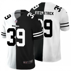 Pittsburgh Steelers 39 Minkah Fitzpatrick Men Black V White Peace Split Nike Vapor Untouchable Limited NFL Jersey Pittsburgh Steelers 39 Minkah Fitzpatrick Men Black V White Peace Split Nike Vapor Untouchable Limited NFL Jersey