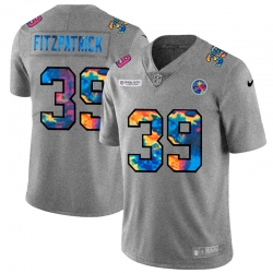 Pittsburgh Steelers 39 Minkah Fitzpatrick Men Nike Multi Color 2020 NFL Crucial Catch NFL Jersey Greyheather Pittsburgh Steelers 39 Minkah Fitzpatrick Men Nike Multi Color 2020 NFL Crucial Catch NFL Jersey Greyheather
