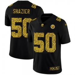 Pittsburgh Steelers 50 Ryan Shazier Men Nike Leopard Print Fashion Vapor Limited NFL Jersey Black Pittsburgh Steelers 50 Ryan Shazier Men Nike Leopard Print Fashion Vapor Limited NFL Jersey Black