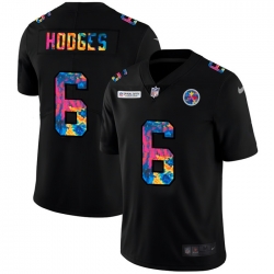 Pittsburgh Steelers 6 Devlin Hodges Men Nike Multi Color Black 2020 NFL Crucial Catch Vapor Untouchable Limited Jersey Pittsburgh Steelers 6 Devlin Hodges Men Nike Multi Color Black 2020 NFL Crucial Catch Vapor Untouchable Limited Jersey