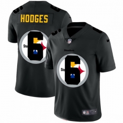 Pittsburgh Steelers 6 Devlin Hodges Men Nike Team Logo Dual Overlap Limited NFL Jersey Black Pittsburgh Steelers 6 Devlin Hodges Men Nike Team Logo Dual Overlap Limited NFL Jersey Black
