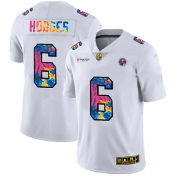 Pittsburgh Steelers 6 Devlin Hodges Men White Nike Multi Color 2020 NFL Crucial Catch Limited NFL Jersey Pittsburgh Steelers 6 Devlin Hodges Men White Nike Multi Color 2020 NFL Crucial Catch Limited NFL Jersey