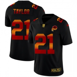 Washington Redskins 21 Sean Taylor Men Black Nike Red Orange Stripe Vapor Limited NFL Jersey Washington Redskins 21 Sean Taylor Men Black Nike Red Orange Stripe Vapor Limited NFL Jersey