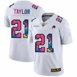 Washington Redskins 21 Sean Taylor Men White Nike Multi Color 2020 NFL Crucial Catch Limited NFL Jersey Washington Redskins 21 Sean Taylor Men White Nike Multi Color 2020 NFL Crucial Catch Limited NFL Jersey