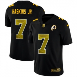 Washington Redskins 7 Dwayne Haskins Jr Men Black Nike Golden Sequin Vapor Limited NFL Jersey Washington Redskins 7 Dwayne Haskins Jr Men Black Nike Golden Sequin Vapor Limited NFL Jersey