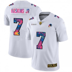 Washington Redskins 7 Dwayne Haskins Jr Men White Nike Multi Color 2020 NFL Crucial Catch Limited NFL Jersey Washington Redskins 7 Dwayne Haskins Jr Men White Nike Multi Color 2020 NFL Crucial Catch Limited NFL Jersey