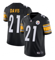 Nike Steelers #21 Sean Davis Black Team Color Youth Stitched NFL Vapor Untouchable Limited Jersey