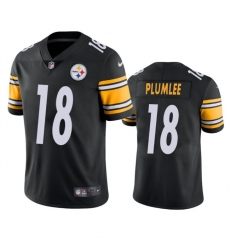 Youth Pittsburgh Steelers 18 John Rhys Plumlee Black Vapor Untouchable Limited Stitched Jersey