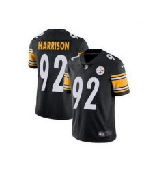 Youth Pittsburgh Steelers 92 James Harrison Black Vapor Untouchable Limited Stitched Jersey 