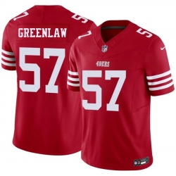 Men San Francisco 49ers  57 Dre Greenlaw Red 2026 F U S E  Vapor Untouchable Limited Stitched Football Jersey