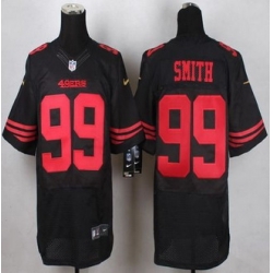 New San Francisco 49ers #99 Aldon Smith Black Alternate Men Stitched NFL Elite Jersey