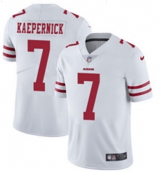 Nike 49ers 7 Colin Kaepernick White Vapor Untouchable Limited Jersey