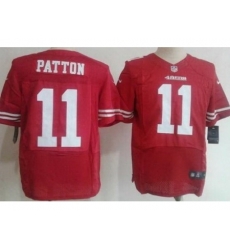 Nike San Francisco 49ers 11 Quinton Patton Red Elite NFL Jersey