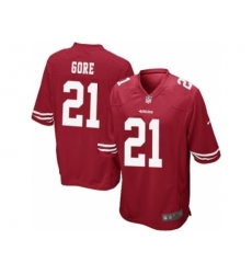 Nike San Francisco 49ers 21 Frank Gore Red Elite NFL Jersey