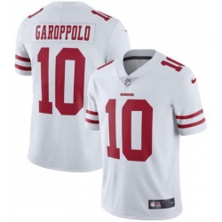 Youth Nike San Francisco 49ers Jimmy Garoppolo 10 White Vapor Untouchable Limited NFL Jersey