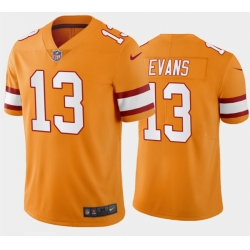 Men's Tampa Bay Buccaneers #13 Mike Evans Orange Vapor Untouchable Limited Stitched Jersey