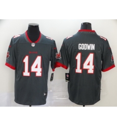 Nike Buccaneers 14 Chris Godwin Gray New 2020 Vapor Untouchable Limited Jersey