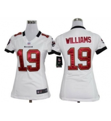 Women Nike Tampa Bay Buccaneers 19 Mike Williams White Jersey