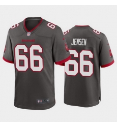 Youth Nike Tampa Bay Buccaneers 66 Ryan Jensen Pewter Alternate Vapor Limited Jersey