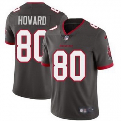 Youth Nike Tampa Bay Buccaneers 80 O J Howard Pewter Alternate Vapor Limited Football Jersey