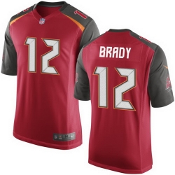 Men Nike Tampa Bay Buccaneers 12 Tom Brady Red Vapor Limited Stitched NFL Jersey Men Nike Tampa Bay Buccaneers 12 Tom Brady Red Vapor Limited Stitched NFL Jersey