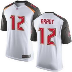 Men Nike Tampa Bay Buccaneers 12 Tom Brady White Vapor Limited Stitched NFL Jersey Men Nike Tampa Bay Buccaneers 12 Tom Brady White Vapor Limited Stitched NFL Jersey