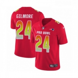 Mens Nike New England Patriots 24 Stephon Gilmore Limited Red AFC 2019 Pro Bowl NFL Jersey Mens Nike New England Patriots 24 Stephon Gilmore Limited Red AFC 2019 Pro Bowl NFL Jersey