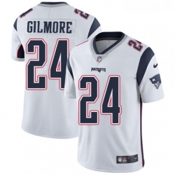 Mens Nike New England Patriots 24 Stephon Gilmore White Vapor Untouchable Limited Player NFL Jersey Mens Nike New England Patriots 24 Stephon Gilmore White Vapor Untouchable Limited Player NFL Jersey