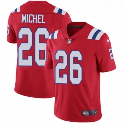 Mens Nike New England Patriots 26 Sony Michel Red Alternate Vapor Untouchable Limited Player NFL Jersey Mens Nike New England Patriots 26 Sony Michel Red Alternate Vapor Untouchable Limited Player NFL Jersey