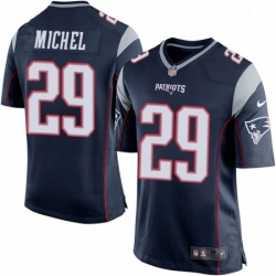 Mens Nike New England Patriots 29 Sony Michel Game Navy Blue Team Color NFL Jersey Mens Nike New England Patriots 29 Sony Michel Game Navy Blue Team Color NFL Jersey