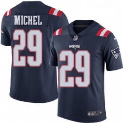 Mens Nike New England Patriots 29 Sony Michel Limited Navy Blue Rush Vapor Untouchable NFL Jersey Mens Nike New England Patriots 29 Sony Michel Limited Navy Blue Rush Vapor Untouchable NFL Jersey