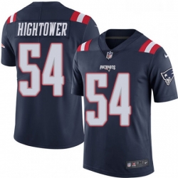 Mens Nike New England Patriots 54 Donta Hightower Limited Navy Blue Rush Vapor Untouchable NFL Jersey Mens Nike New England Patriots 54 Donta Hightower Limited Navy Blue Rush Vapor Untouchable NFL Jersey