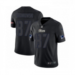 Mens Nike New England Patriots 87 Rob Gronkowski Limited Black Rush Impact NFL Jersey Mens Nike New England Patriots 87 Rob Gronkowski Limited Black Rush Impact NFL Jersey