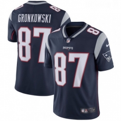 Mens Nike New England Patriots 87 Rob Gronkowski Navy Blue Team Color Vapor Untouchable Limited Player NFL Jersey Mens Nike New England Patriots 87 Rob Gronkowski Navy Blue Team Color Vapor Untouchable Limited Player NFL Jersey