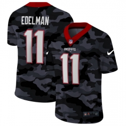 New England Patriots 11 Julian Edelman Men Nike 2020 Black CAMO Vapor Untouchable Limited Stitched NFL Jersey New England Patriots 11 Julian Edelman Men Nike 2020 Black CAMO Vapor Untouchable Limited Stitched NFL Jersey