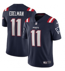 New England Patriots 11 Julian Edelman Men Nike Navy 2020 Vapor Limited Jersey