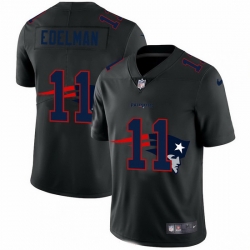 New England Patriots 11 Julian Edelman Men Nike Team Logo Dual Overlap Limited NFL Jersey Black New England Patriots 11 Julian Edelman Men Nike Team Logo Dual Overlap Limited NFL Jersey Black
