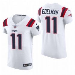 New England Patriots 11 Julian Edelman Nike Men White Team Color Men Stitched NFL 2020 Vapor Untouchable Elite Jersey New England Patriots 11 Julian Edelman Nike Men White Team Color Men Stitched NFL 2020 Vapor Untouchable Elite Jersey