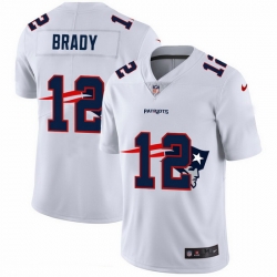 New England Patriots 12 Tom Brady White Men Nike Team Logo Dual Overlap Limited NFL Jersey New England Patriots 12 Tom Brady White Men Nike Team Logo Dual Overlap Limited NFL Jersey