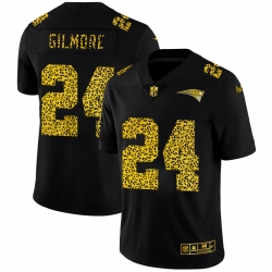 New England Patriots 24 Stephon Gilmore Men Nike Leopard Print Fashion Vapor Limited NFL Jersey Black New England Patriots 24 Stephon Gilmore Men Nike Leopard Print Fashion Vapor Limited NFL Jersey Black