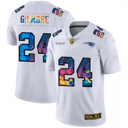 New England Patriots 24 Stephon Gilmore Men White Nike Multi Color 2020 NFL Crucial Catch Limited NFL Jersey New England Patriots 24 Stephon Gilmore Men White Nike Multi Color 2020 NFL Crucial Catch Limited NFL Jersey