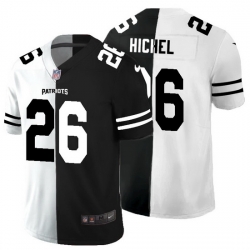 New England Patriots 26 Sony Michel Men Black V White Peace Split Nike Vapor Untouchable Limited NFL Jersey New England Patriots 26 Sony Michel Men Black V White Peace Split Nike Vapor Untouchable Limited NFL Jersey