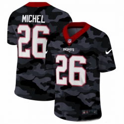 New England Patriots 26 Sony Michel Men Nike 2020 Black CAMO Vapor Untouchable Limited Stitched NFL Jersey New England Patriots 26 Sony Michel Men Nike 2020 Black CAMO Vapor Untouchable Limited Stitched NFL Jersey