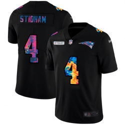 New England Patriots 4 Jarrett Stidham Men Nike Multi Color Black 2020 NFL Crucial Catch Vapor Untouchable Limited Jersey New England Patriots 4 Jarrett Stidham Men Nike Multi Color Black 2020 NFL Crucial Catch Vapor Untouchable Limited Jersey