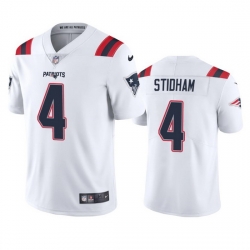 New England Patriots 4 Jarrett Stidham Men Nike White 2020 Vapor Limited Jersey New England Patriots 4 Jarrett Stidham Men Nike White 2020 Vapor Limited Jersey