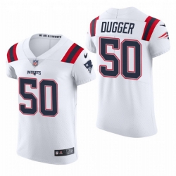 New England Patriots 50 Kyle Dugger Nike Men White Team Color Men Stitched NFL 2020 Vapor Untouchable Elite Jersey New England Patriots 50 Kyle Dugger Nike Men White Team Color Men Stitched NFL 2020 Vapor Untouchable Elite Jersey